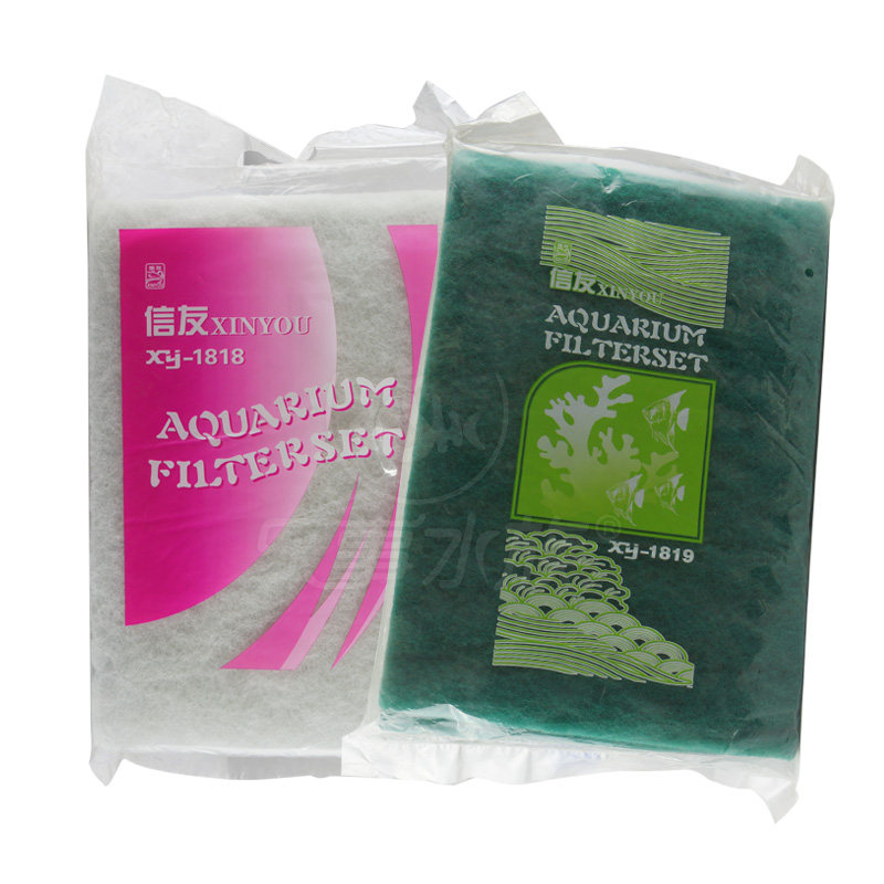 信友生化过滤棉 xy1818 xy1819 鱼缸滤棉 白色绿色藤棉 加长型
