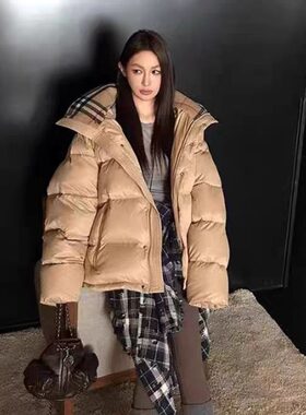 袖子可拆卸 B家同款羽绒棉服宽松韩版2026新款外套女冬季棉衣棉服