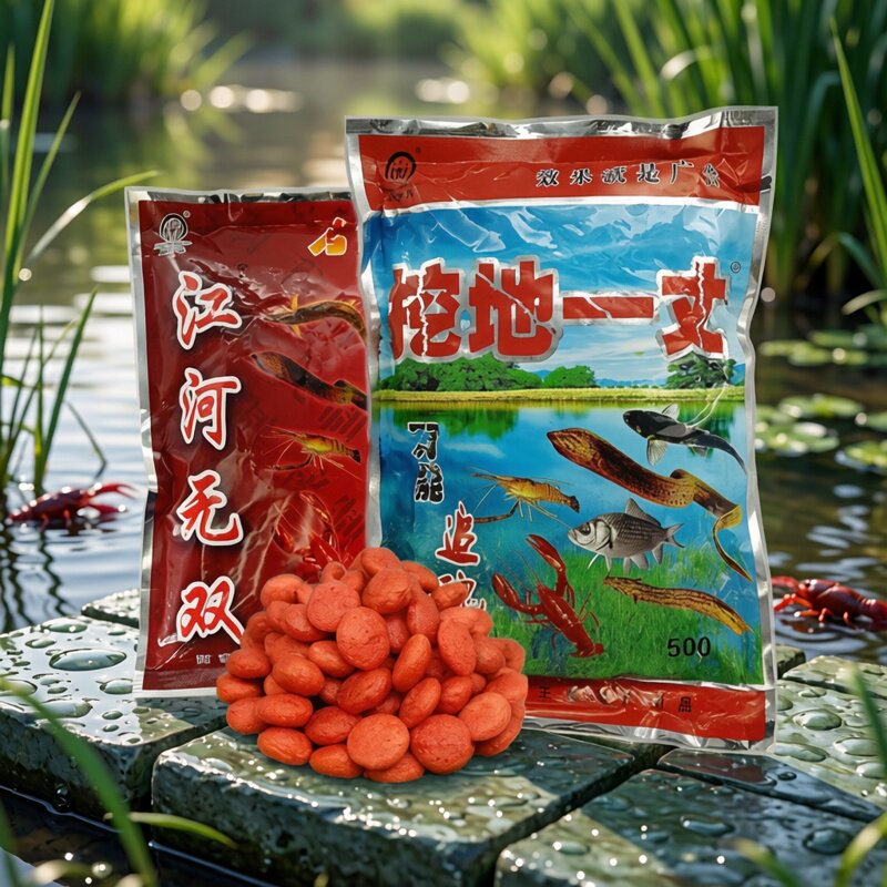 挖地一丈江河无双大骨头捡漏王小龙虾河虾黄鳝诱饵