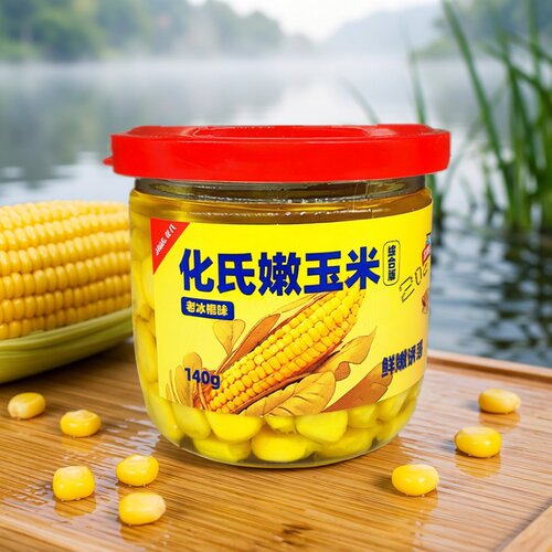 化氏嫩玉米老冰棍味野钓颗粒饵