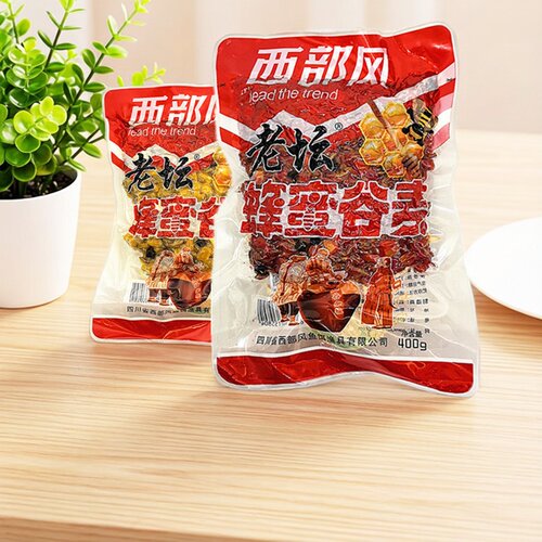 西部风蜂蜜谷麦400克玉米麦粒