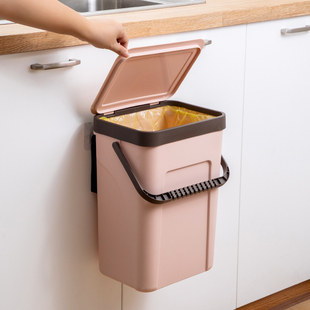 壁挂垃圾桶厨房带盖卫生间可挂式浴室厕所分类垃圾筒家用客厅小号