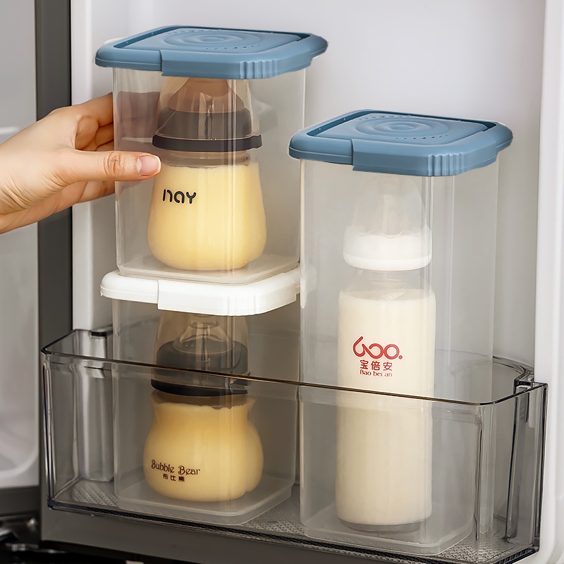 冰箱储奶瓶密封保鲜收纳盒