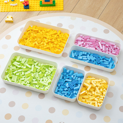 积木收纳盒零件分拣盘分装盒