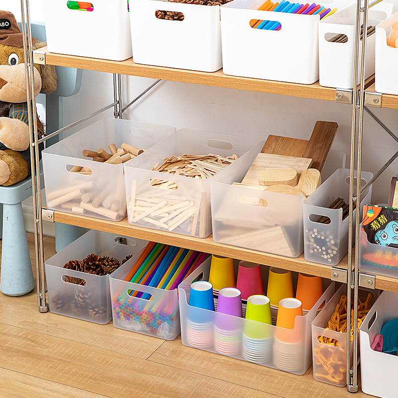 幼儿园环创材料收纳筐施工收纳盒