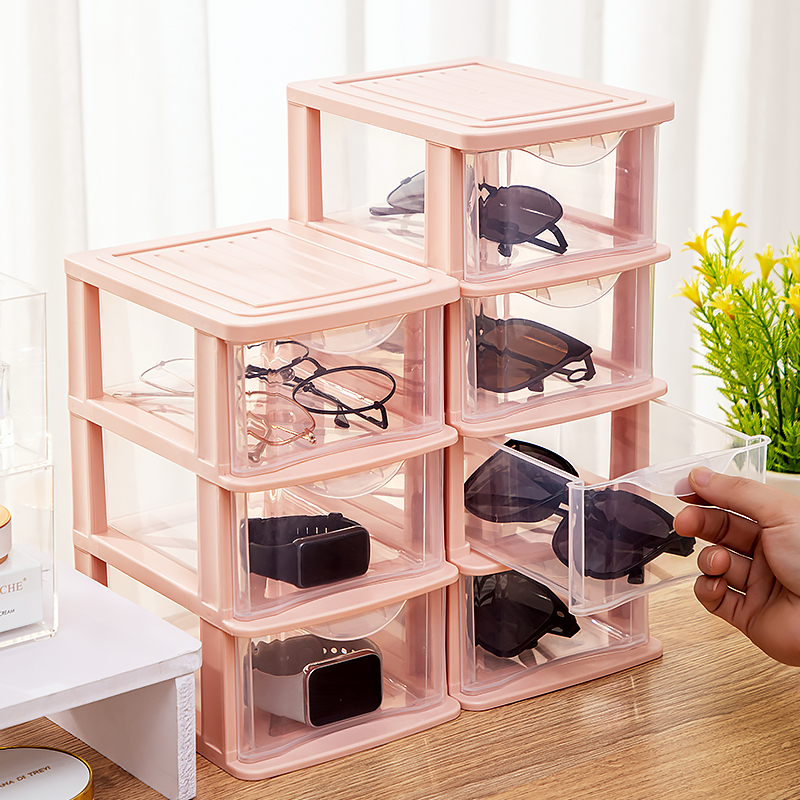 抽屉式眼镜收纳盒墨镜太阳镜盒子