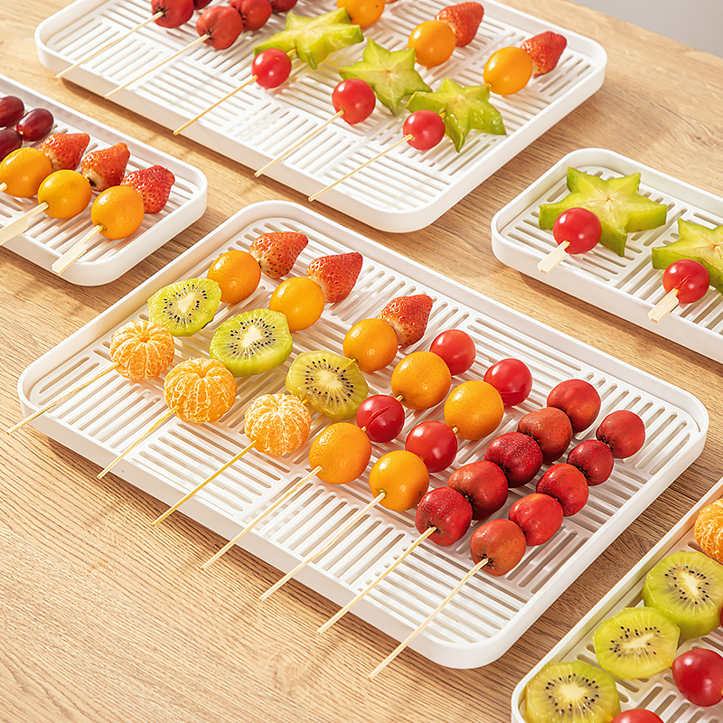 冰糖葫芦收纳盒摆摊专用烤串拖盘