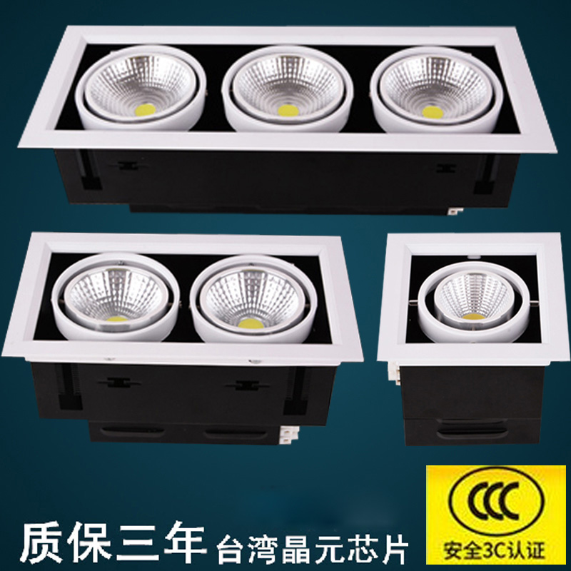led双头长方形射灯