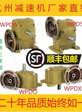 WPDA/WPDS/WPDO/WPDX50 60 70 80 100 120蜗轮蜗杆 铁壳 WP减速机