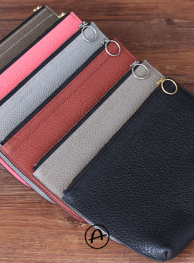 TOGO牛皮手缝MINI手拿包收纳包 意大利minerva box植鞣革内里手缝