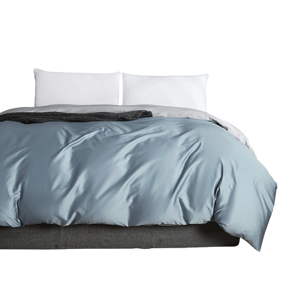 60支长绒棉全棉贡缎单被罩素色