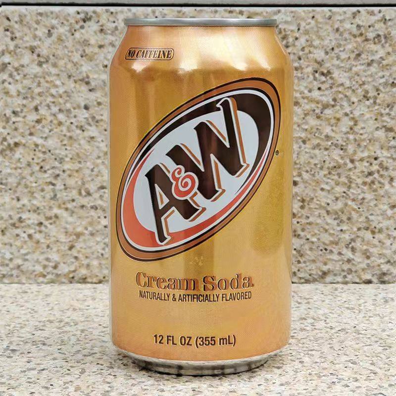 美国乐啤露进口奶油味碳酸饮料