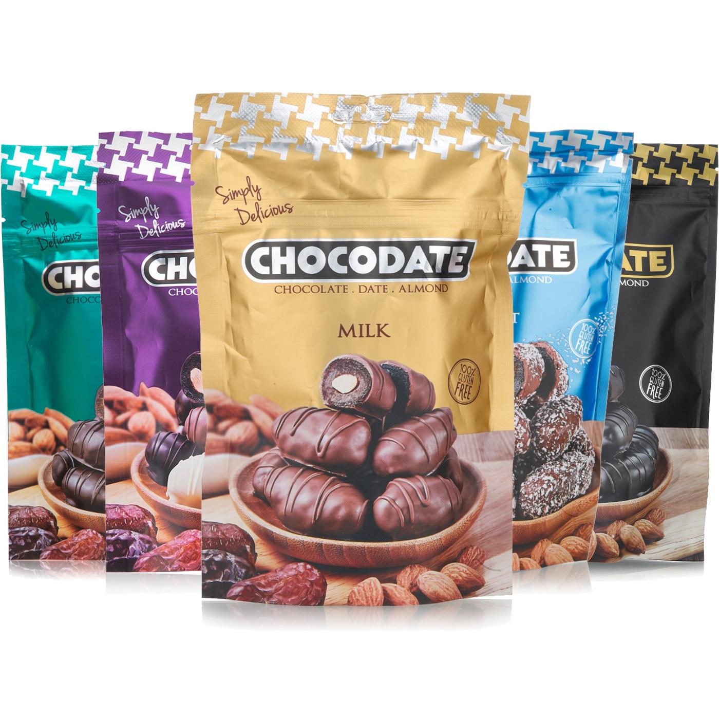 迪拜特产Chocodate牛奶黑