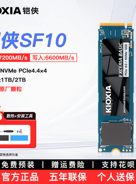 Kioxia铠侠SF10 1T 2T SSD固态硬盘M.2接口台式电脑笔记本PS5硬盘