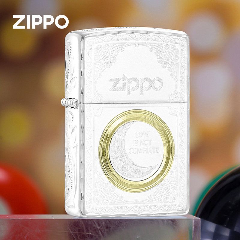 zippo打火机 朝夕同辉正品防风煤油打火机雕刻镀银送男生礼物七夕,ZIPPO/瑞士军刀/眼镜,ZIPPO/芝宝,淘宝优惠券,粉丝福利购,淘宝优惠卷