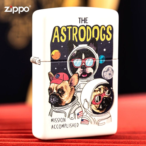Коллекция Zippo Limited Подличная персонализированная цветовая печать легкая космическая собака ZP Отправить парня керосина более легкая настройка