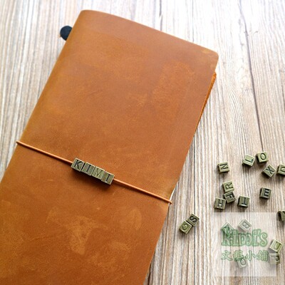 旅行者古铜TN手帐装饰挂件