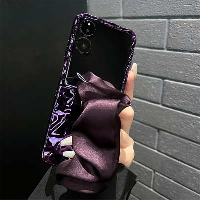 适用小米皱褶纹时尚保护套