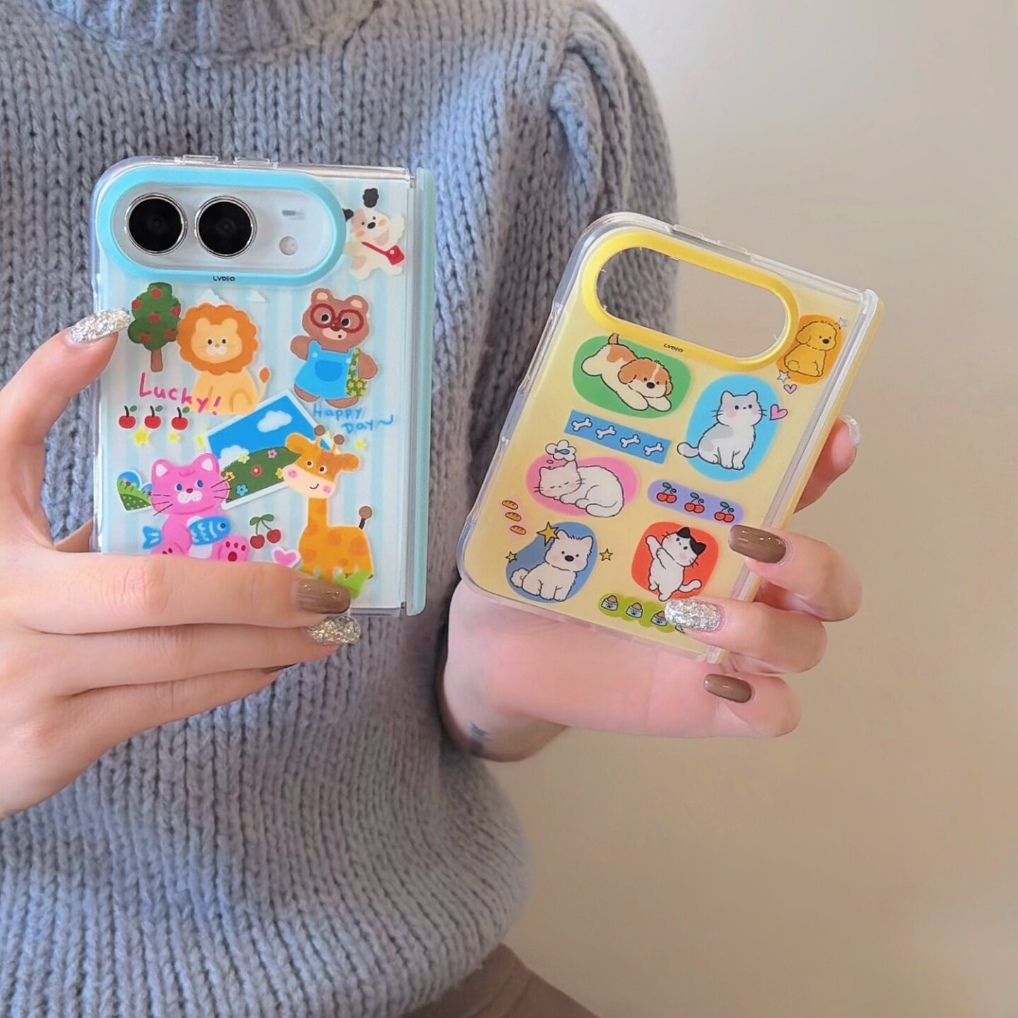 可爱卡通小动物园iPhoneDuo壳
