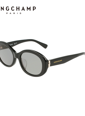 【墨镜】LONGCHAMP珑骧太阳镜个性时尚遮阳复古板材圆框LO748SLBJ