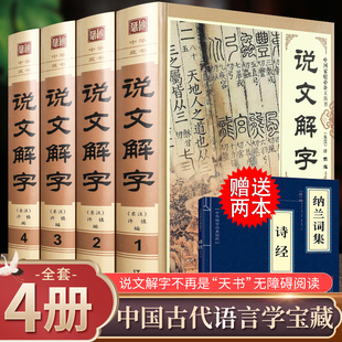 精装 全今释图解540部首篆书字注解 全版 说文解字原版 大字本说文解字注段玉裁注中华书局小学生版 许慎著正版 图解汉字古汉语儿童