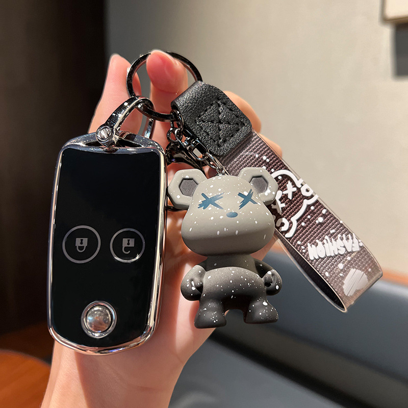 适用本田13款CRV思威经典版老款保护遥控器锁匙扣C-RV车钥匙包套