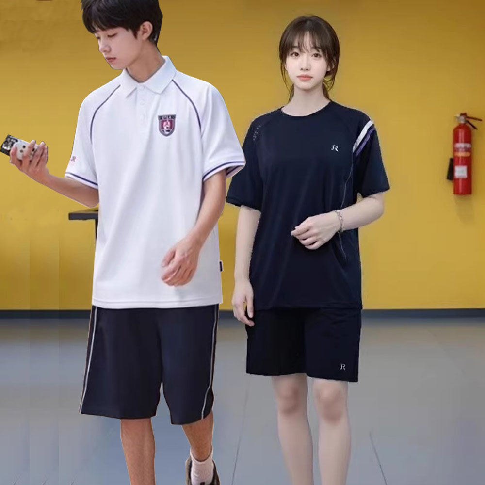 东莞嘉荣校服外国语学校短袖短裤