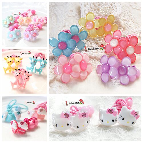 可爱女孩头绳卡通儿童马尾辫发绳