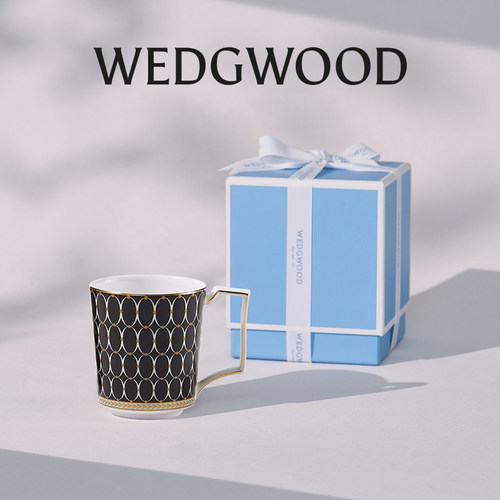 Wedgwood骨瓷情侣家用马克杯