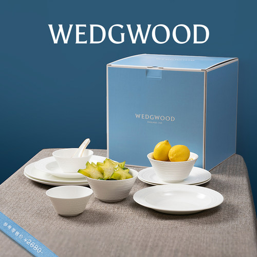 wedgwood意大利浮雕四人食21件套