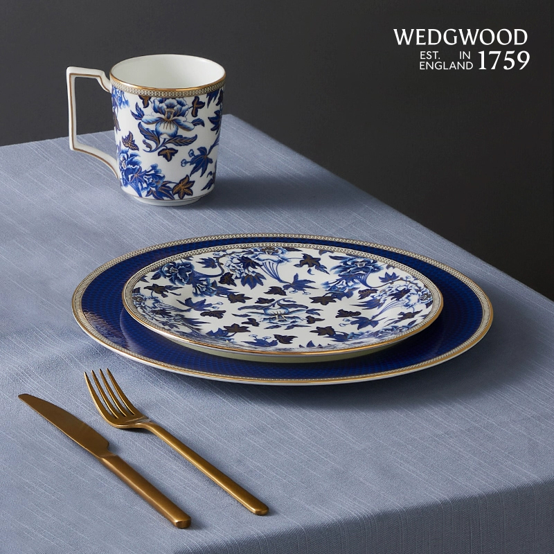 Wedgwood芙蓉20cm骨瓷餐盘