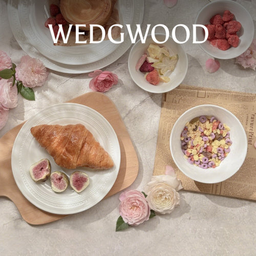 WEDGWOOD威基伍德意大利浮雕餐具碗盘礼盒骨瓷家用送礼餐具