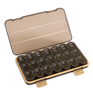 药盒一周七天药品分装盒分装药盒便携式分药器老人吃药提醒盒