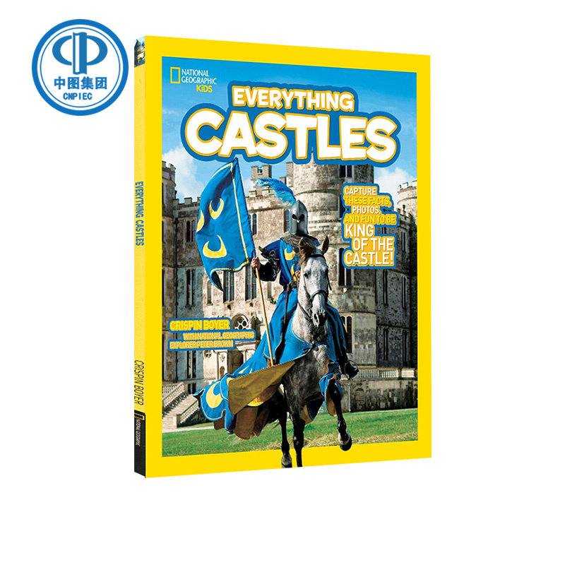 英文原版 National Geographic Kids Everything Castles 美国国