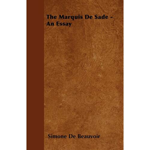 预售  西蒙·德·波伏娃 The Marquis De Sade - An Essay