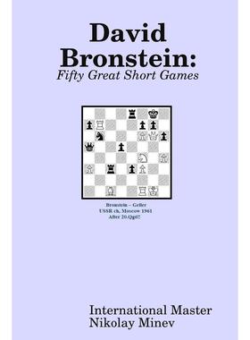 【预售 按需印刷】David Bronstein