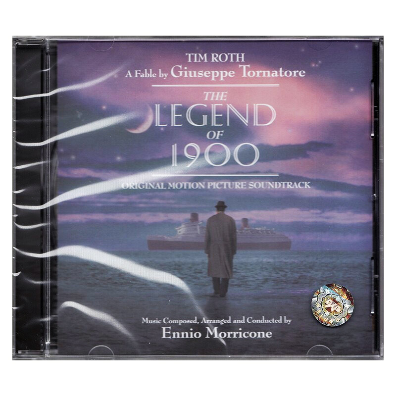 【中图音像】THE LEGEND OF 1900 海上钢琴师 原声CD 港版