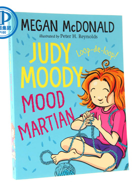 现货 Judy Moody, Mood Martian稀奇古怪小朱迪情绪火星人 儿童青少年英语读物小说 课外读物