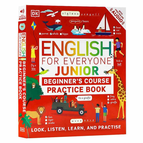 每日英语入门练习 DK人人学英语 English for Everyone Junior 进口原版 英文书