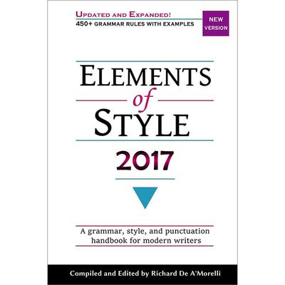 预售 按需印刷  Elements of Style 2017