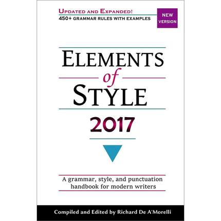 预售 按需印刷  Elements of Style 2017