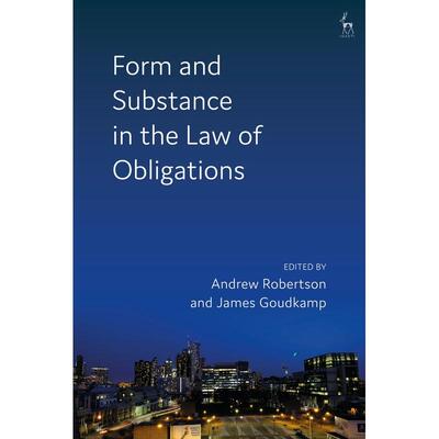 预售 Form and Substance in the Law of Obligations英文原版 Bloomsbury