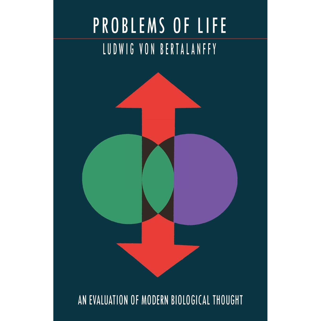 按需印刷 Problems of Life 生命问题:对现代生物学思想的评价  Ludwig Von Bertalanffy 英文原版