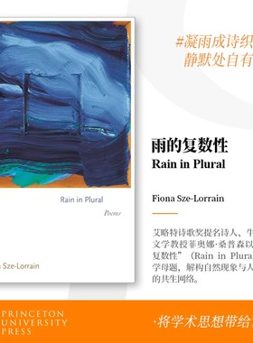 预售 Rain in Plural雨的复数形式：诗