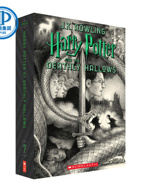 哈利波特与死亡圣器20周年纪念版7 英文原版 Harry Potter and the Deathly Hallows JK罗琳