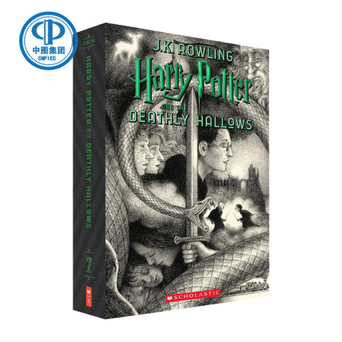 哈利波特与死亡圣器20周年纪念版7 英文原版 Harry Potter and the Deathly Hallows JK罗琳