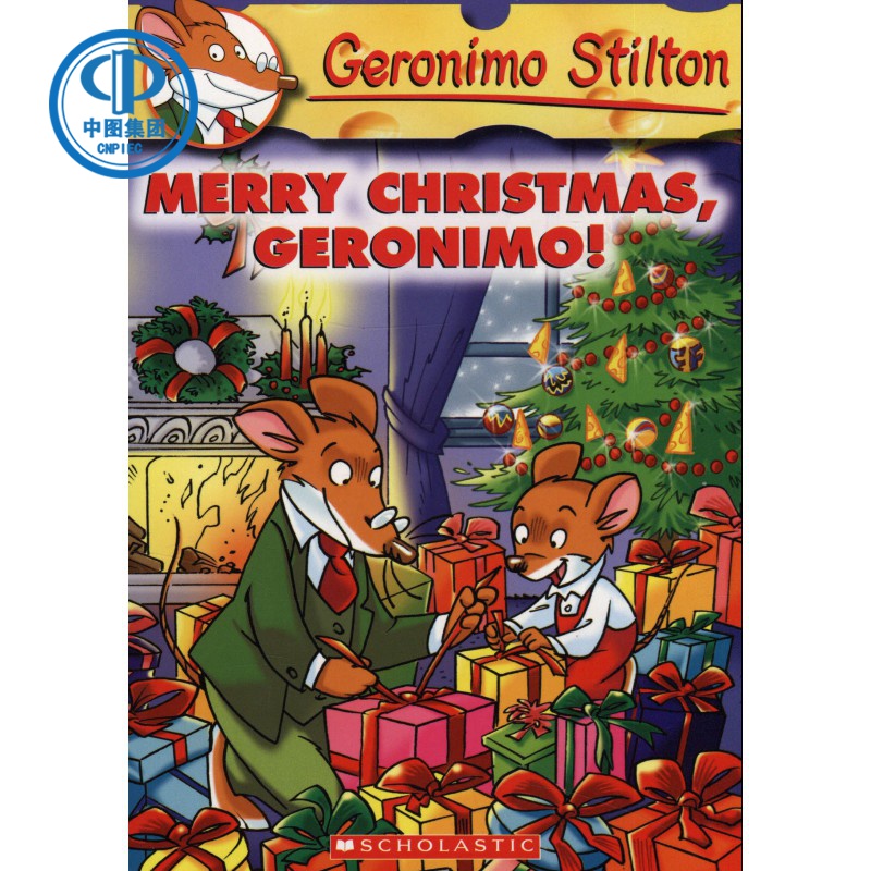 现货 英文原版 老鼠记者12：圣诞快乐 GERONIMO STILTON #12: CHRISTMA