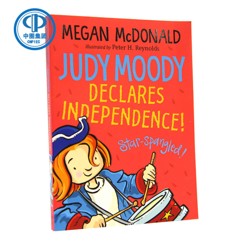 现货 英文进口 Judy Moody Declares Independence!稀奇古怪小朱迪宣布独立 儿童青少年英语读物小说 课外读物
