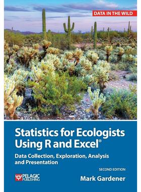 预售 按需印刷Statistics for Ecologists Using R and Excel: Data Collection  Exploration  Analysis and Presentation