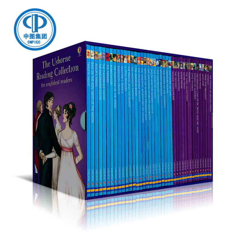 我的第四个图书馆英文原版 Reading Collection for Confident Readers 40册套装 The Usborne 尤斯伯恩绘本儿童分级读物桥梁书使用感如何?
